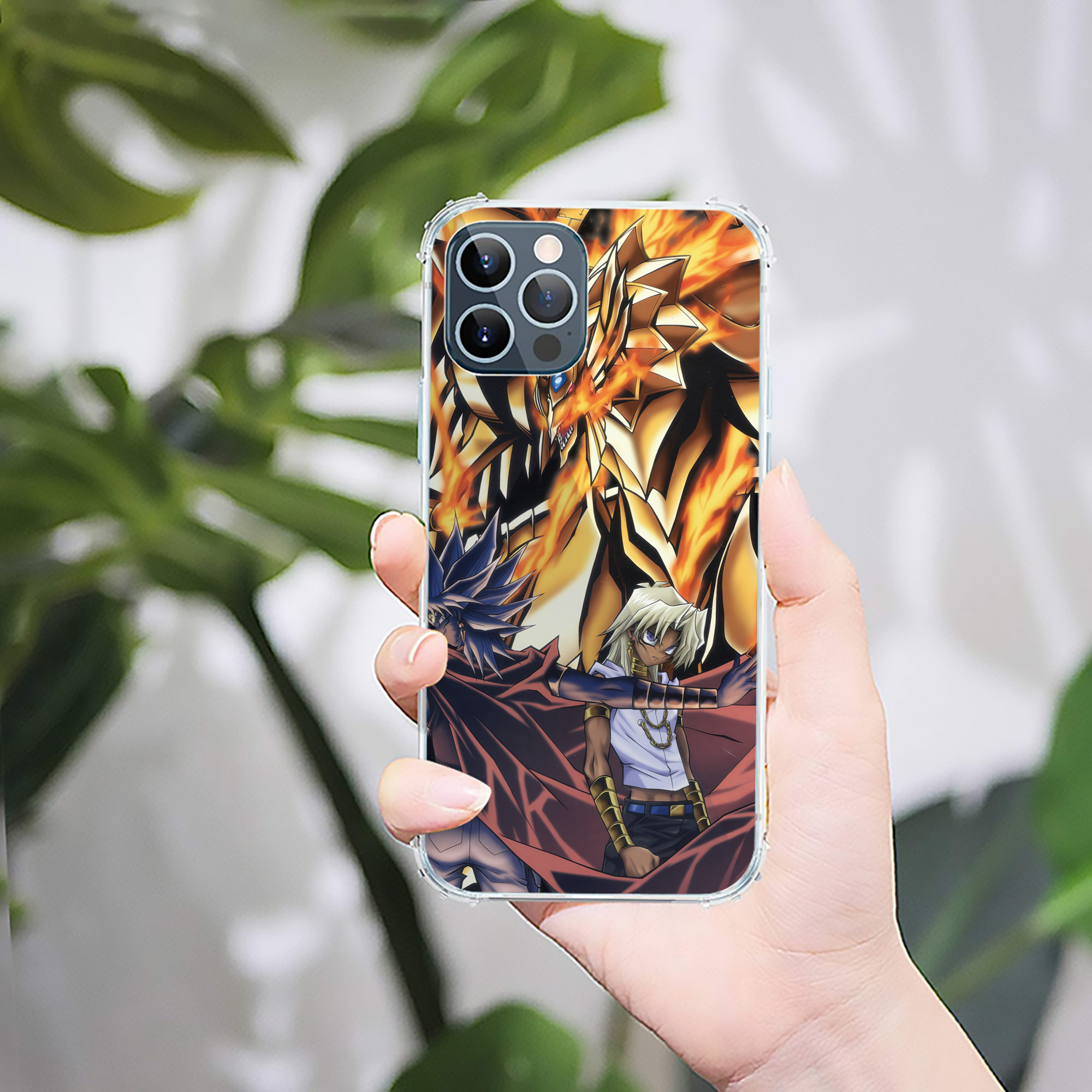 （画像用） 遊☆戯☆王 Yu-Gi-Oh! 【iPhone 12シリーズ対応】透明スマホケース（クリアソフトケース）